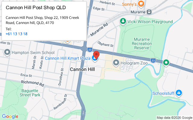 Cannon Hill Post Shop QLD