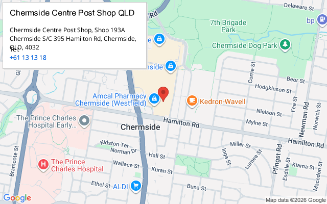 Chermside Centre Post Shop QLD