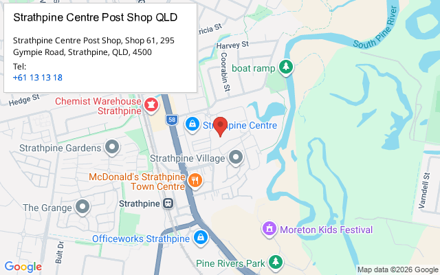 Strathpine Centre Post Shop QLD