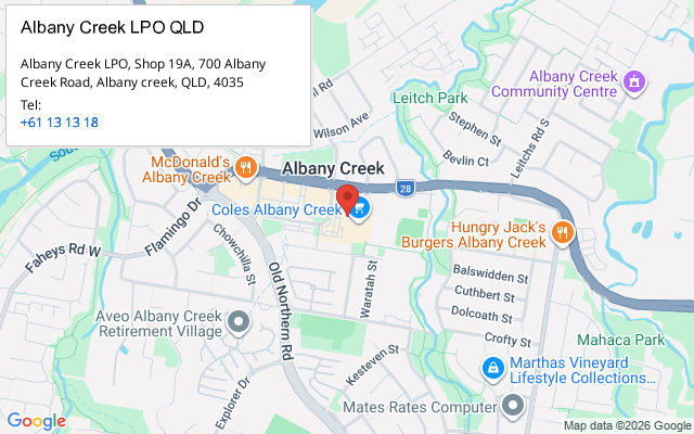 Albany Creek LPO QLD
