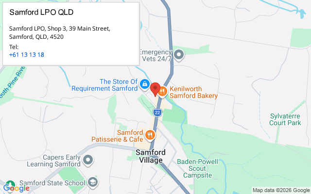Samford LPO QLD