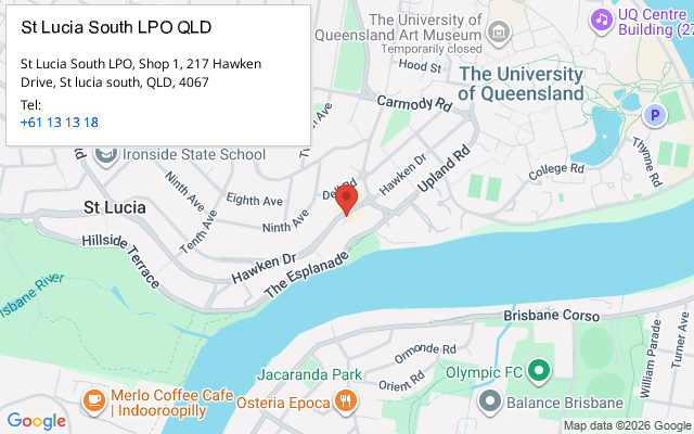 St Lucia South LPO QLD