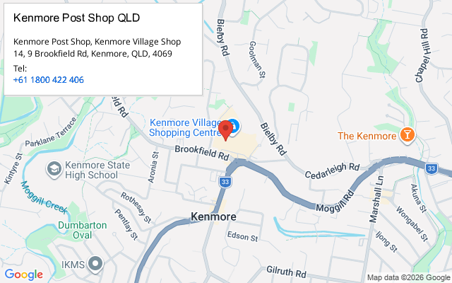 Kenmore Post Shop QLD