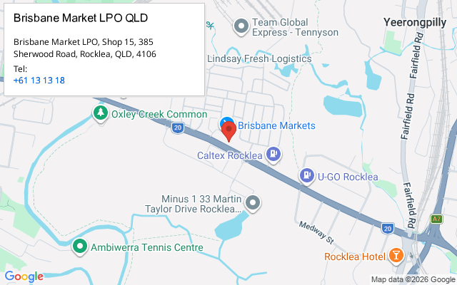 Brisbane Market LPO QLD