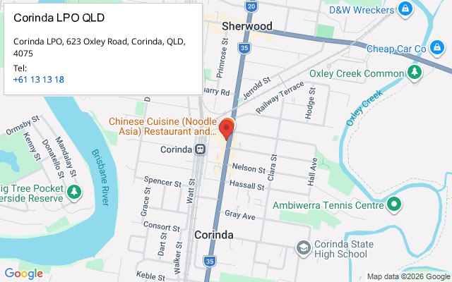 Corinda LPO QLD