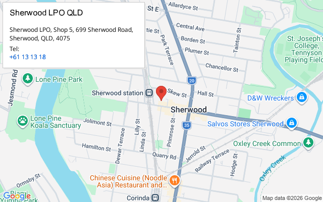 Sherwood LPO QLD