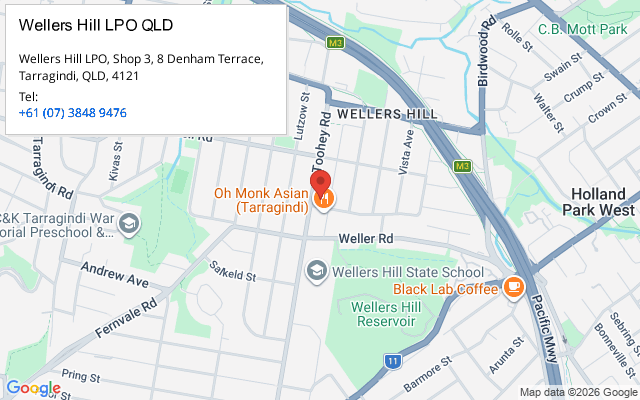 Wellers Hill LPO QLD