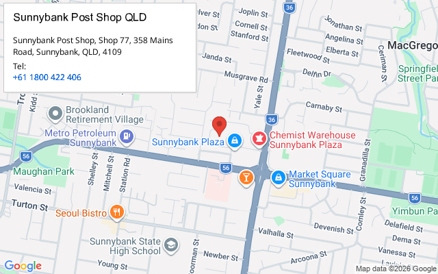 Sunnybank Post Shop QLD