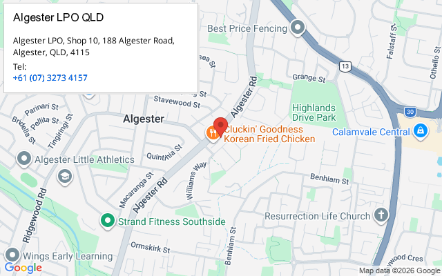 Algester LPO QLD
