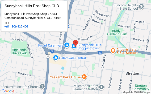 Sunnybank Hills Post Shop QLD