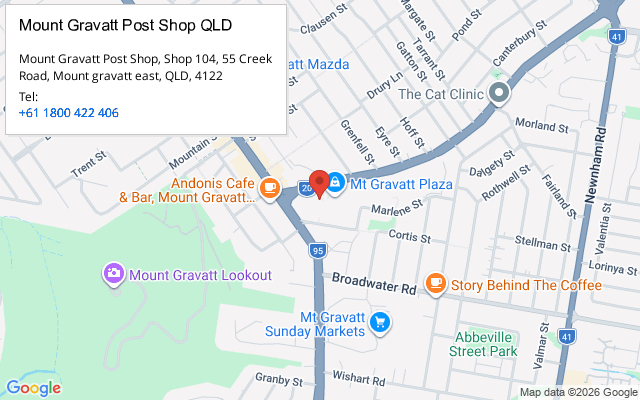 Mount Gravatt Post Shop QLD