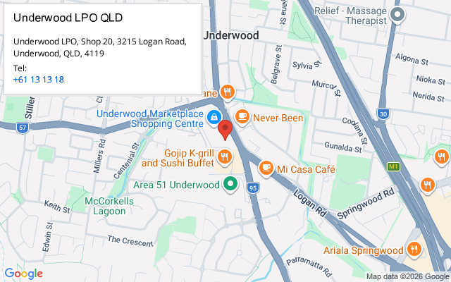 Underwood LPO QLD