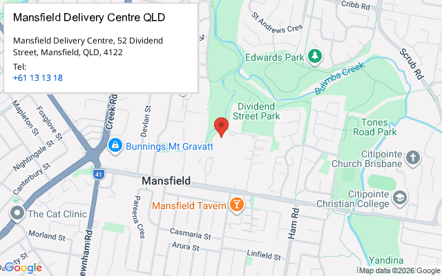 Mansfield Delivery Centre QLD