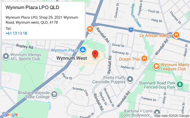 Wynnum Plaza LPO QLD
