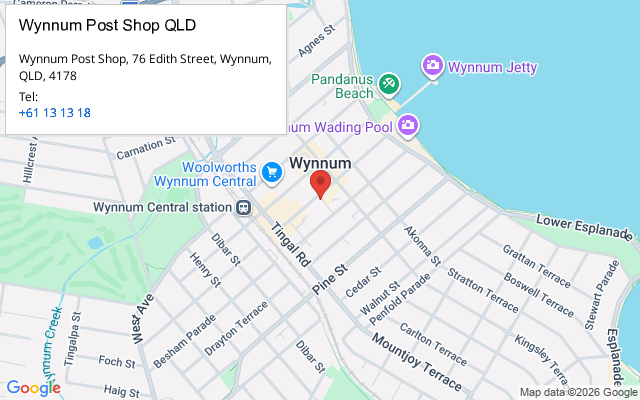 Wynnum Post Shop QLD