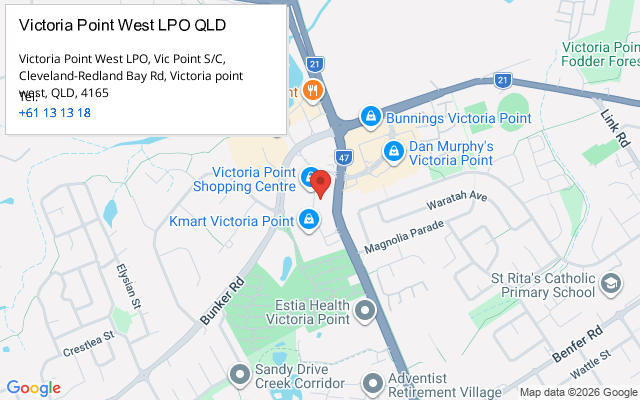 Victoria Point West LPO QLD