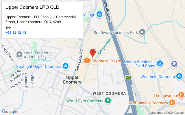 Upper Coomera LPO QLD