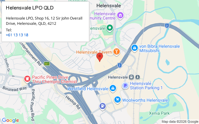 Helensvale LPO QLD