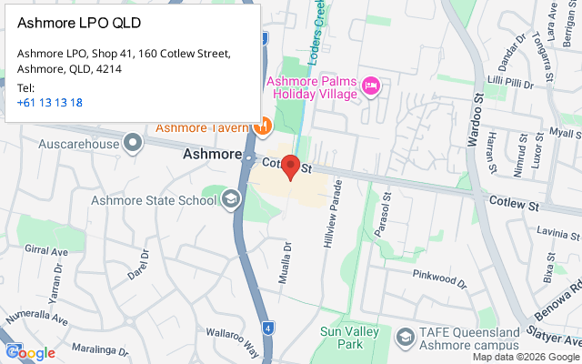Ashmore LPO QLD