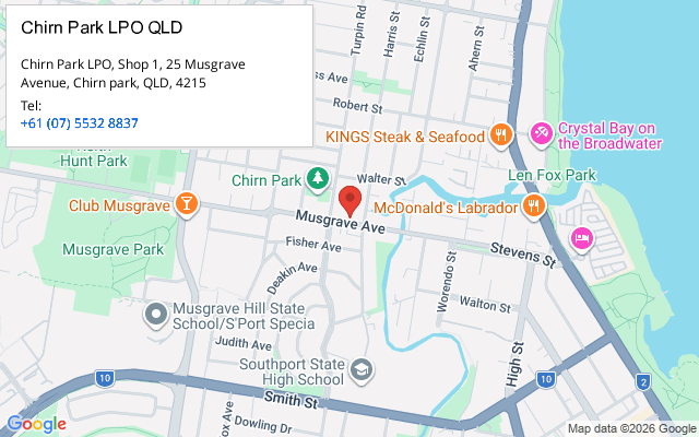 Chirn Park LPO QLD