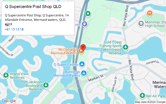 Q Supercentre Post Shop QLD
