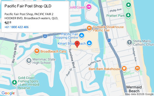 Pacific Fair Post Shop QLD