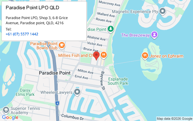 Paradise Point LPO QLD