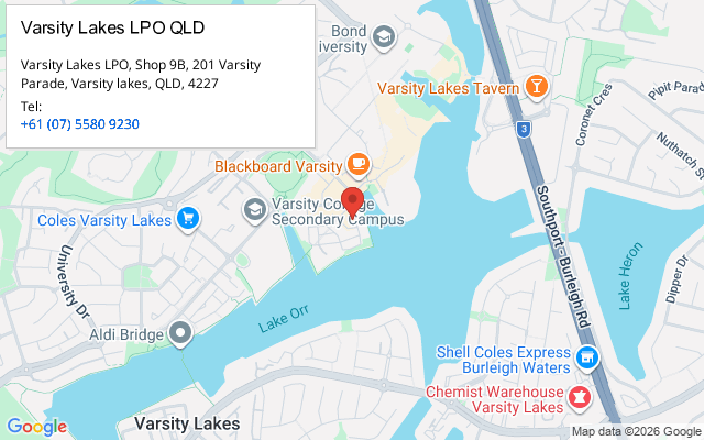 Varsity Lakes LPO QLD
