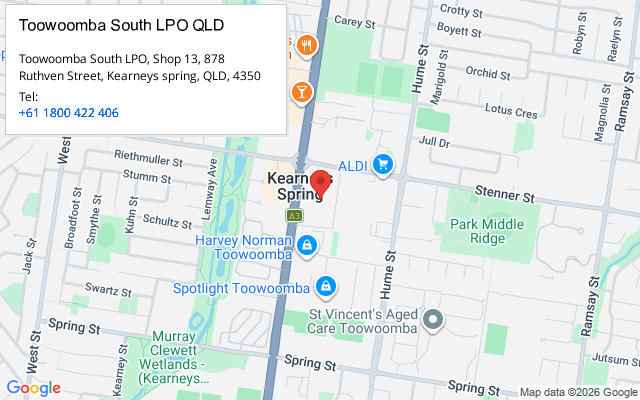 Toowoomba South LPO QLD