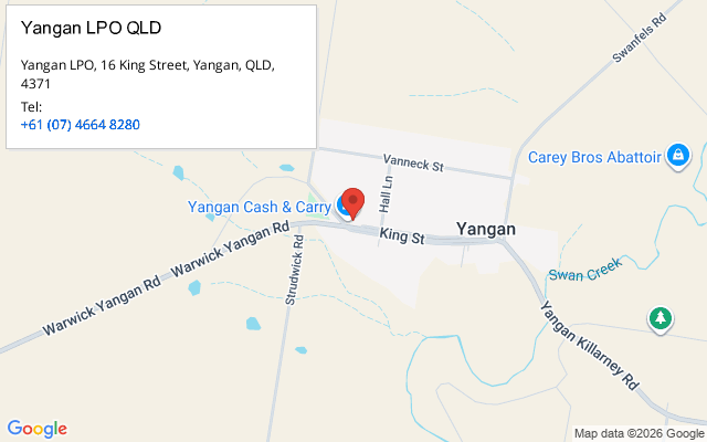 Yangan LPO QLD
