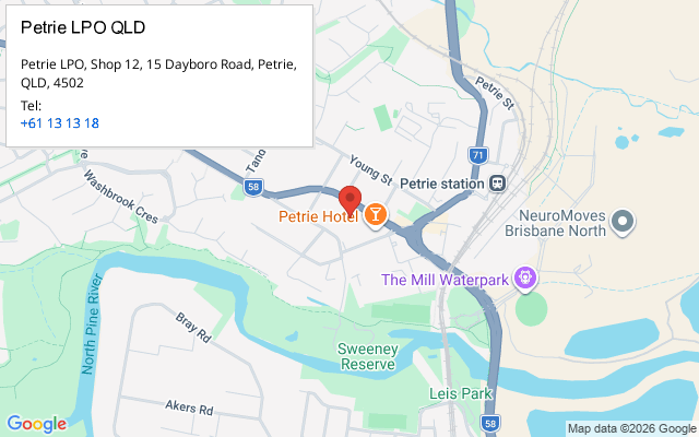 Petrie LPO QLD