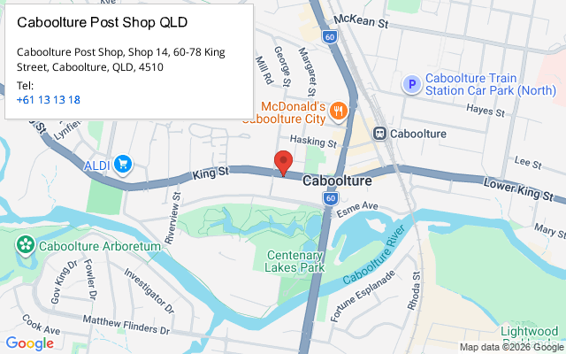 Caboolture Post Shop QLD