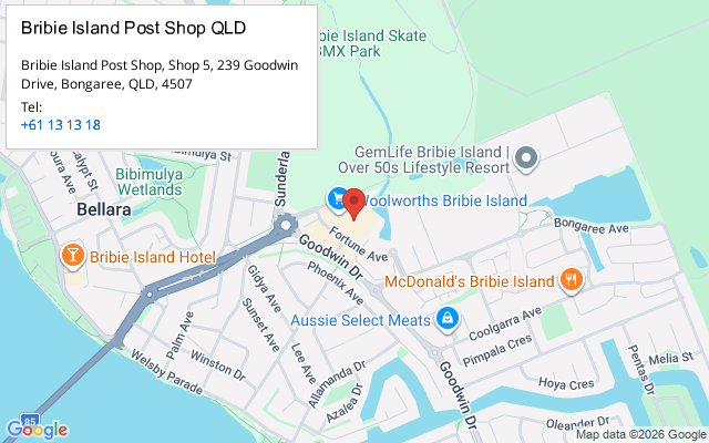 Bribie Island Post Shop QLD