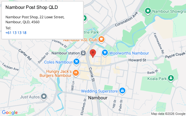 Nambour Post Shop QLD