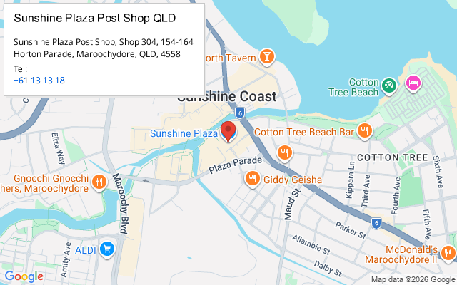 Sunshine Plaza Post Shop QLD