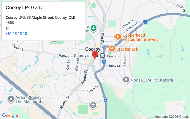 Cooroy LPO QLD