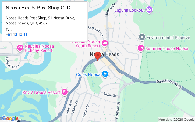 Noosa Heads Post Shop QLD