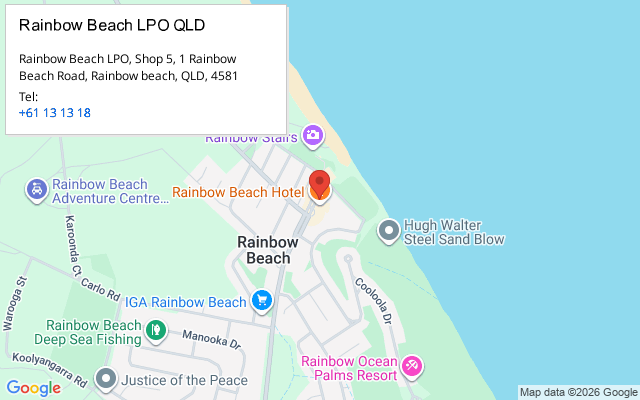 Rainbow Beach LPO QLD