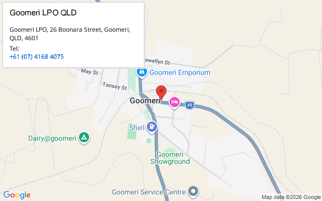 Goomeri LPO QLD