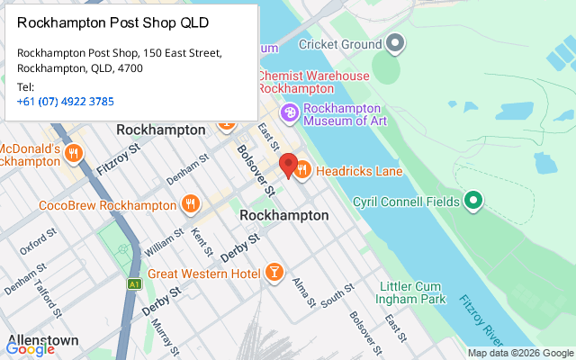 Rockhampton Post Shop QLD