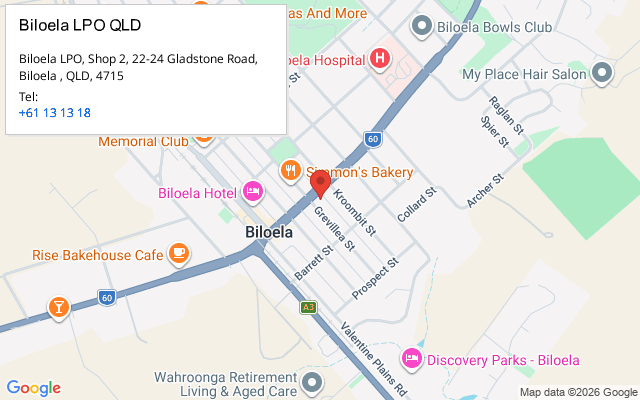 Biloela LPO QLD