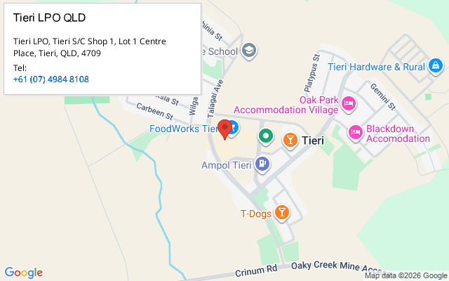 Tieri LPO QLD