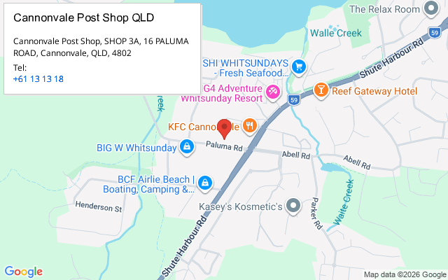 Cannonvale Post Shop QLD