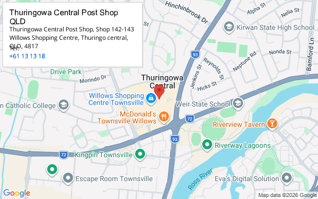 Thuringowa Central Post Shop QLD