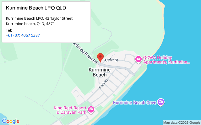 Kurrimine Beach LPO QLD