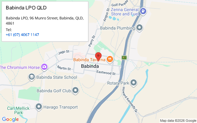 Babinda LPO QLD