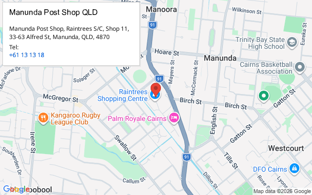 Manunda Post Shop QLD