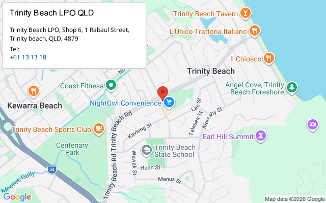 Trinity Beach LPO QLD