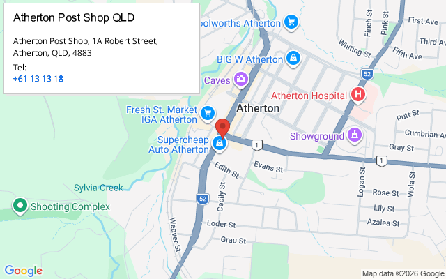 Atherton Post Shop QLD