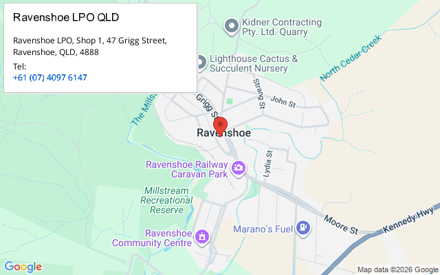 Ravenshoe LPO QLD